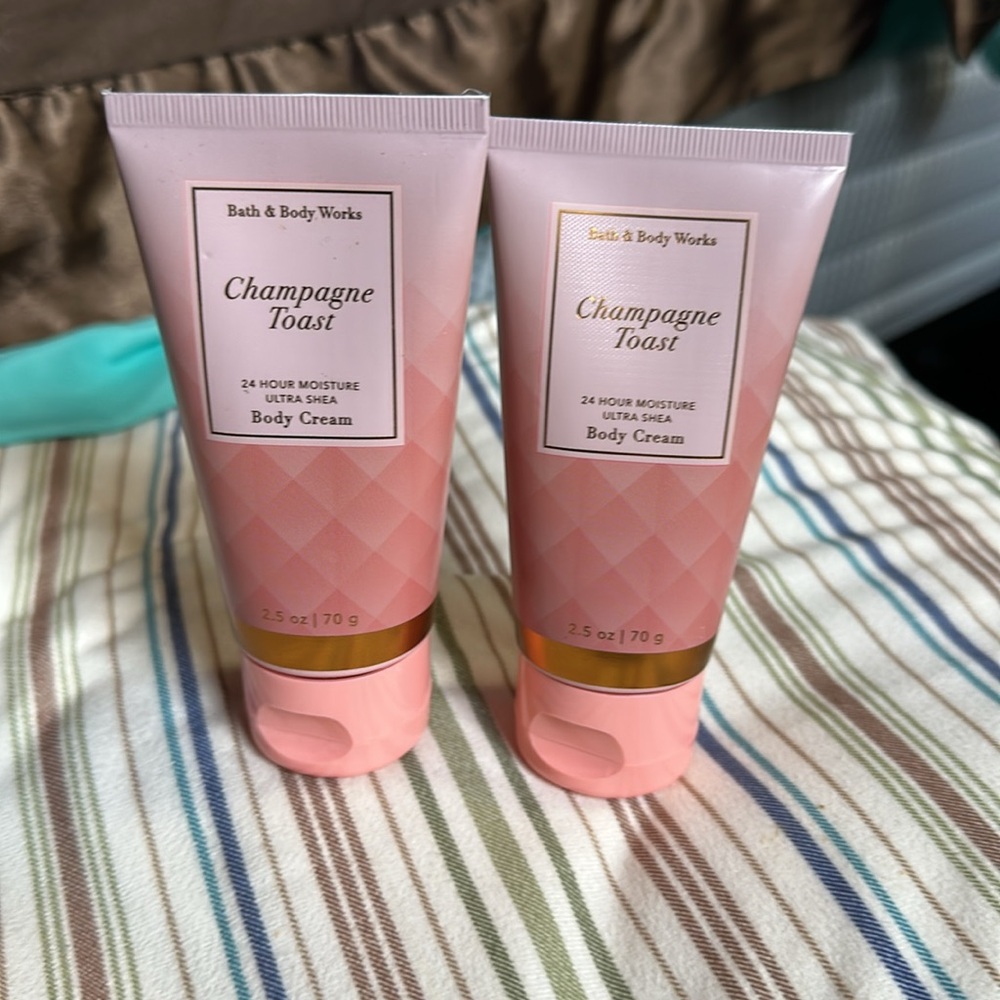 Bath & Body Works Champagne Toast Body Cream Mini - Picture 7 of 8